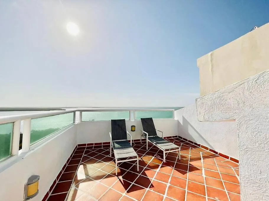 Panoramic Oceanview Private Rooftop Brisas1409 Cancun
