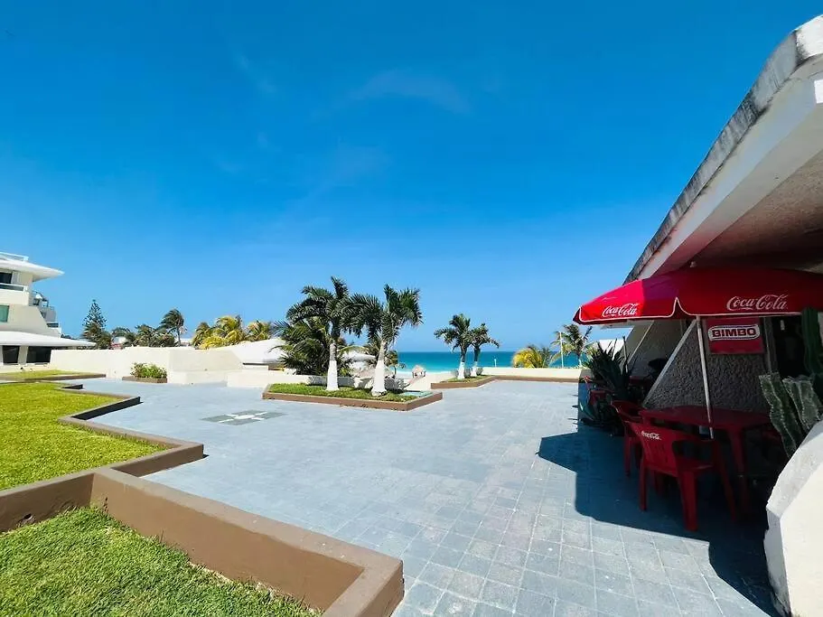 Panoramic Oceanview Private Rooftop Brisas1409 Cancun Apartment